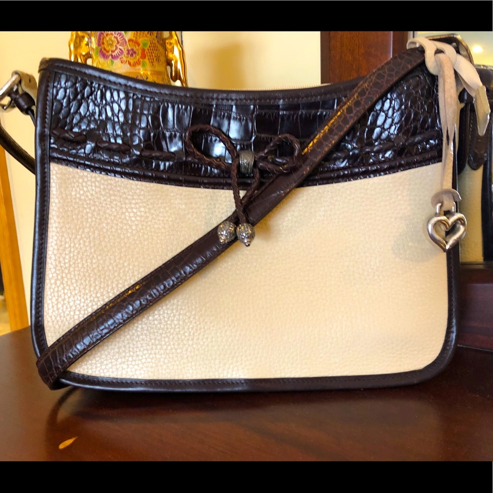 Brighton leather shoulder bag